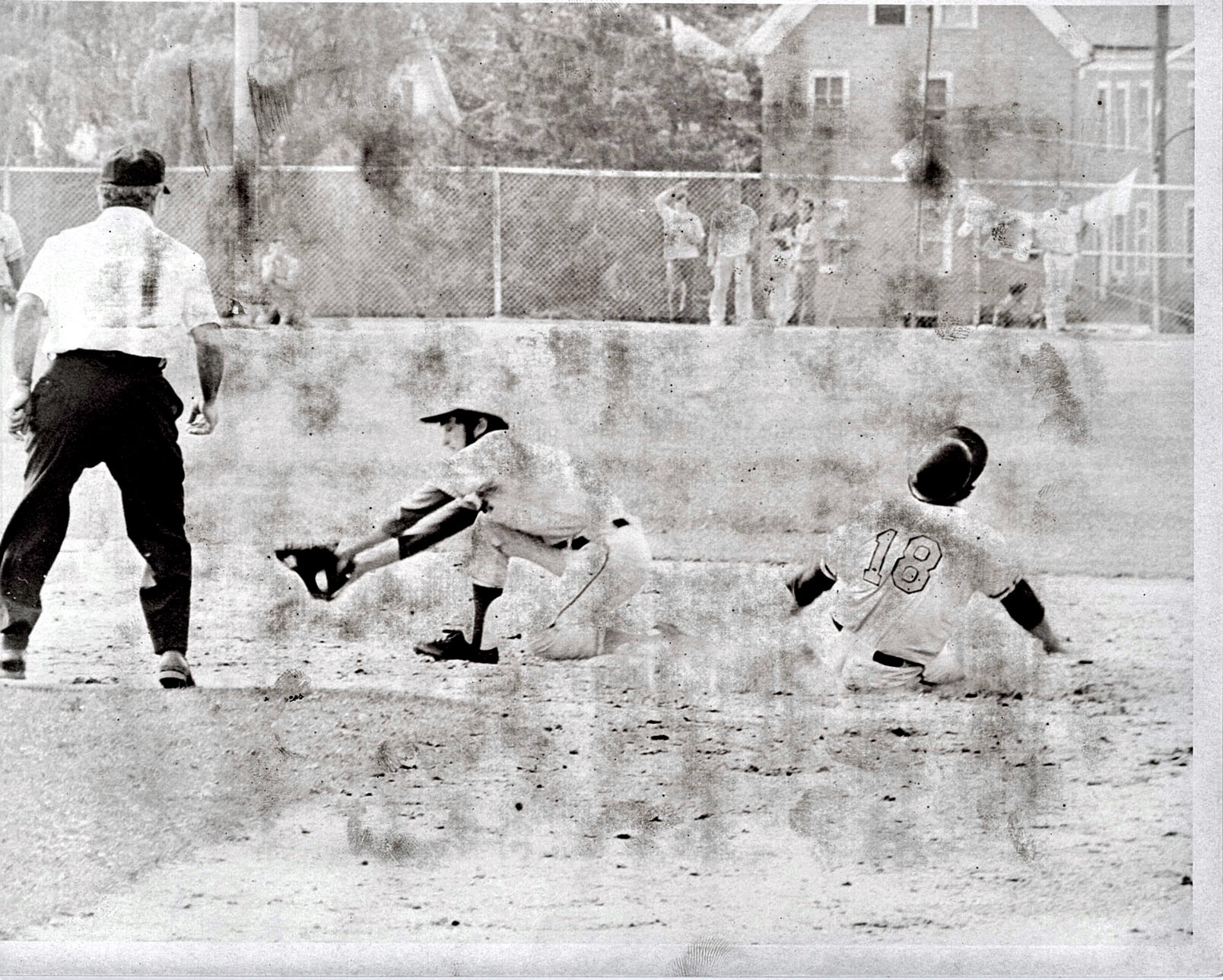St. Joseph's High beats Holbrook High at Rockland 2-0 to win the Mass. Class S baseball championship, Saturday, June 17, 1972.